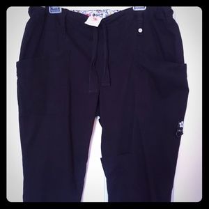 Koi Nikki Scrub Pants in Black